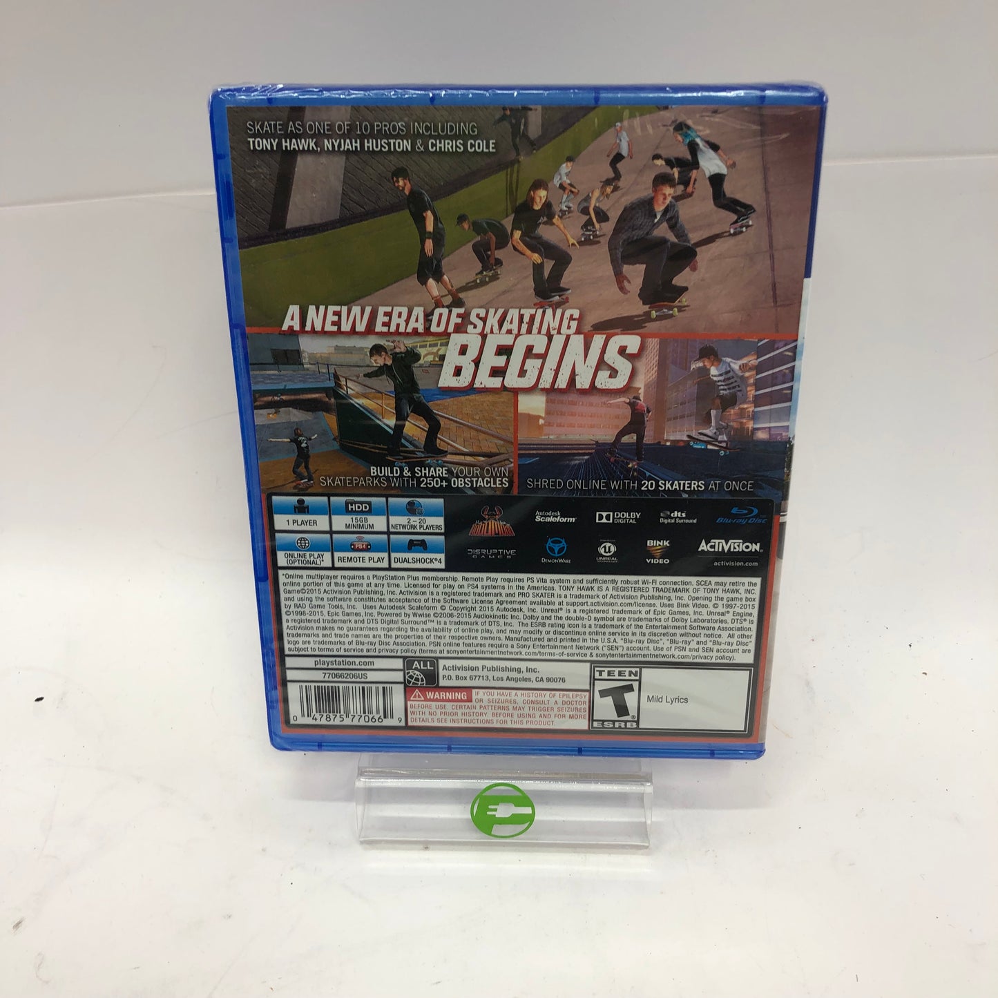 New Tony Hawk 5 (Sony PlayStation 4 PS4, 2015) Factory Sealed
