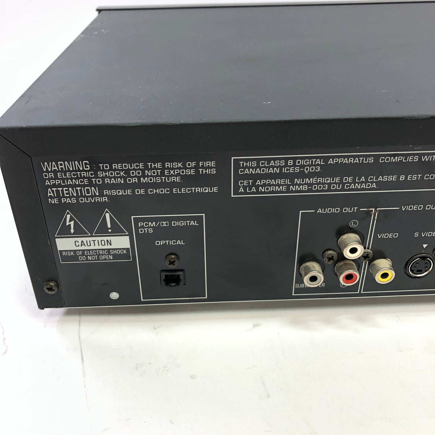 Yamaha DV-S5270 Natural Sound DVD/ Video CD/ CD Player w/ Remote