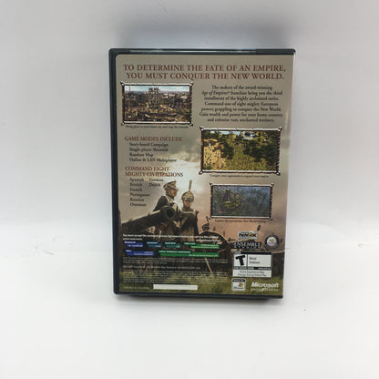 Age of Empires III (PC, 2005) Complete In Box w Manual CIB