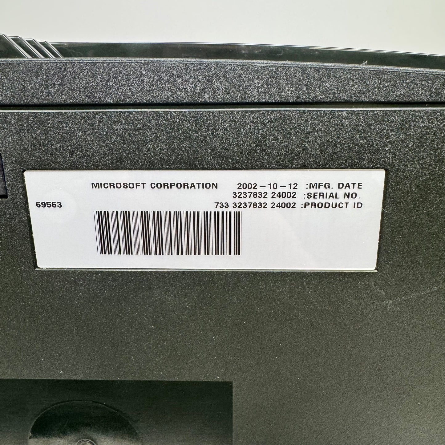 Microsoft Original Xbox 8GB Console Gaming System Black X00336-001