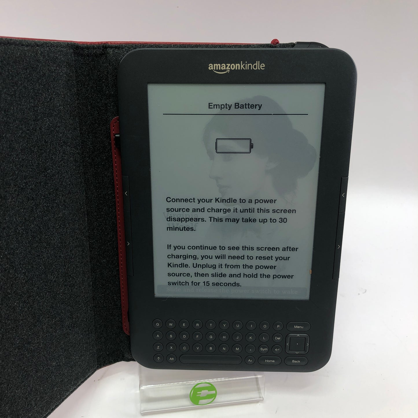 Broken Amazon Kindle Keyboard P00901 Will Not Charge Parts Only READ