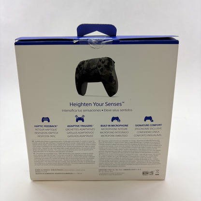 Sony PlayStation 5 PS5 DualSense Wireless Controller Gray Camo CFI-ZCT1W