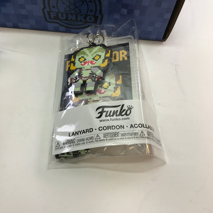 New Funko Pop  8-bit Preadator  Collectable Vinyl Figure w Lanard and Socks #12