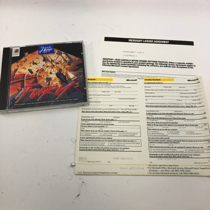 Fury 3 (PC, 1995) Complete in Original Box, Minty Disc, No Scratches, CIB