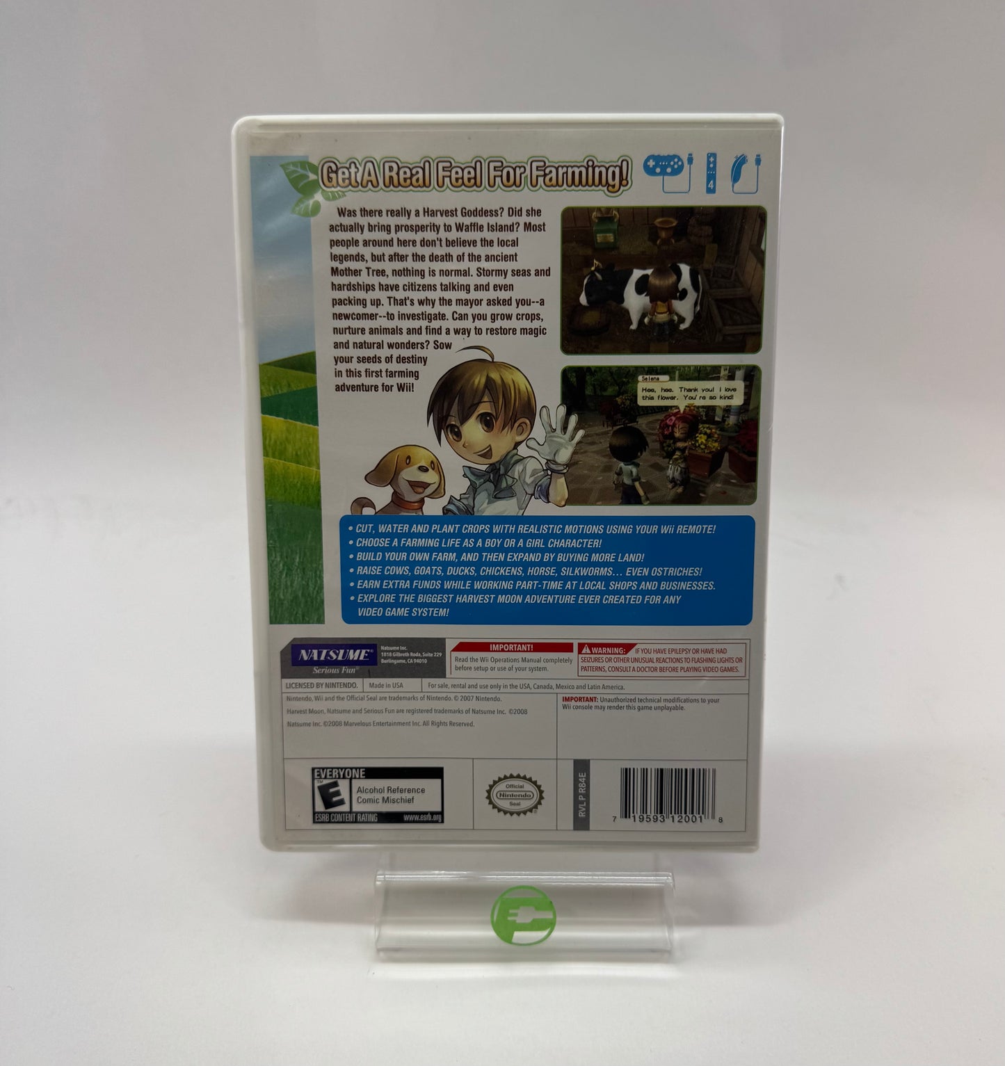 Harvest Moon Tree of Tranquility (Nintendo Wii, 2008)