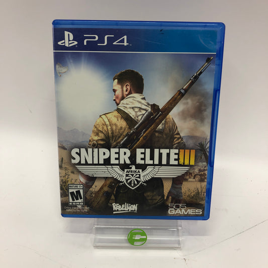 Sniper Elite III (Sony PlayStation 4 PS4, 2014) Complete in Box w/ Manual, CIB