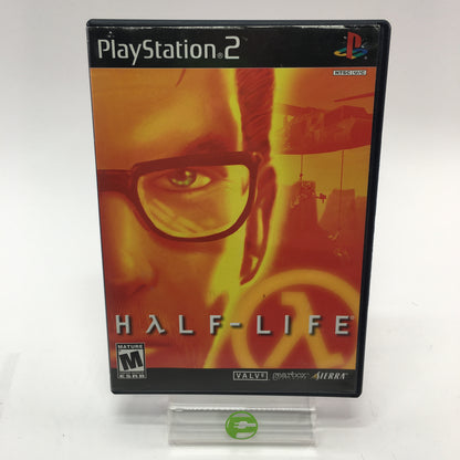 Half-Life (Sony PlayStation 2 PS2, 2001) Complete in Box w Registration Card CIB