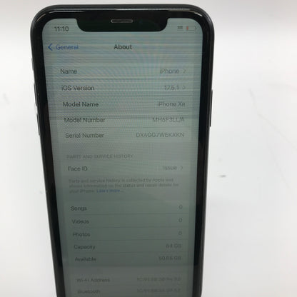 Broken Apple iPhone A1984 Bad Display and Face Scanner, READ, Parts Only