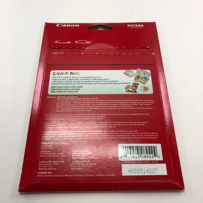 Canon Selphy cp910 Compact Photo Printer w Photo Paper, No Power Cord READ