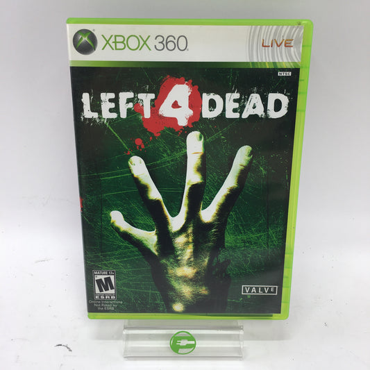 Left 4 Dead (Microsoft Xbox 360, 2008) Complete in Box w/ Inserts, CIB