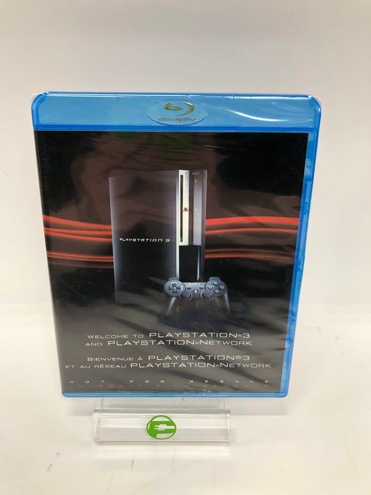 New Welcome to Playstation 3 and Playstation Network(Sony PlayStation 3 PS3)