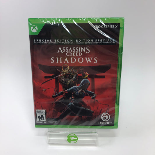 New Assassin's Creed Shadows [Special Edition] (Microsoft Xbox Series X, 2025)