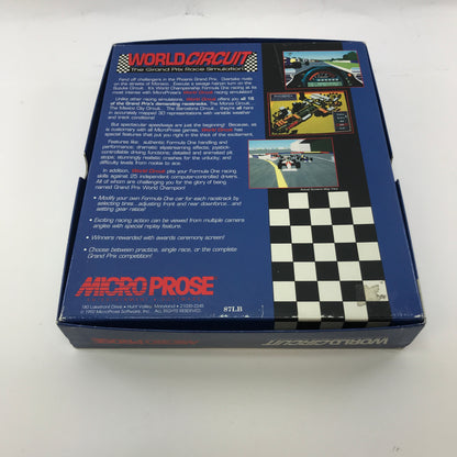 WorldCircuit The Grand Prix Race Simulation (PC, 1992) CIB