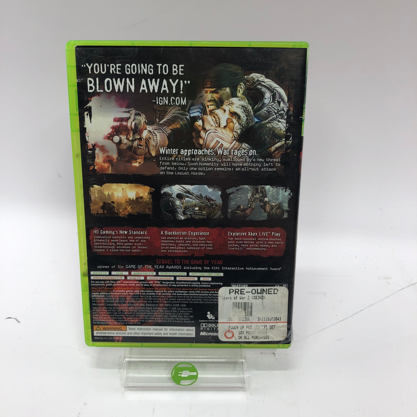 Gears of War Collection [1,2,3], All CIB, Microsoft Xbox 360