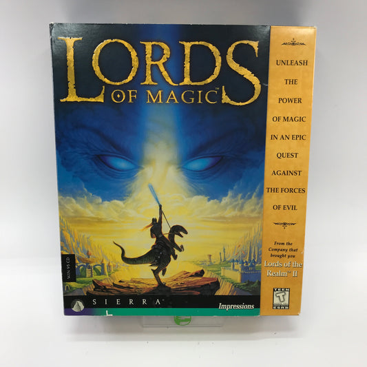 Lords of Magic (PC, 1997) Complete in Original Box w/ Inserts and Manual, CIB