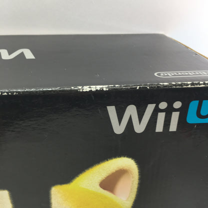 Nintendo Wii U Video Game Console Black CIB Tested and Working w Both Games