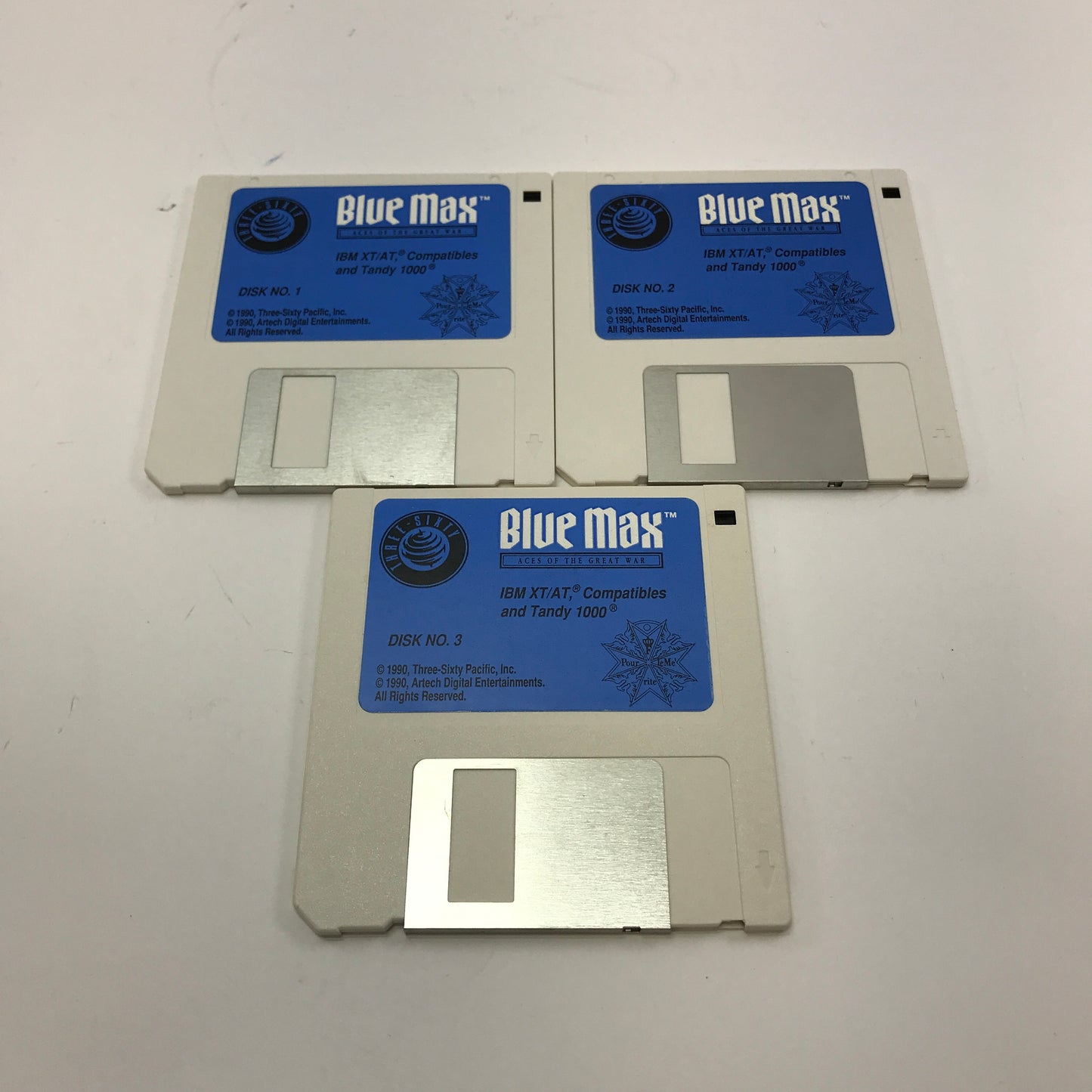 Blue Max: Aces Of The Great War (PC, 1989) Complete in Original Box, CIB