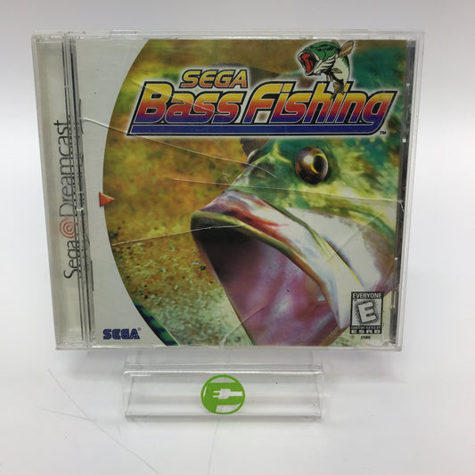 Sega Bass Fishing (Sega Dreamcast, 1999) Complete in Original Box CIB