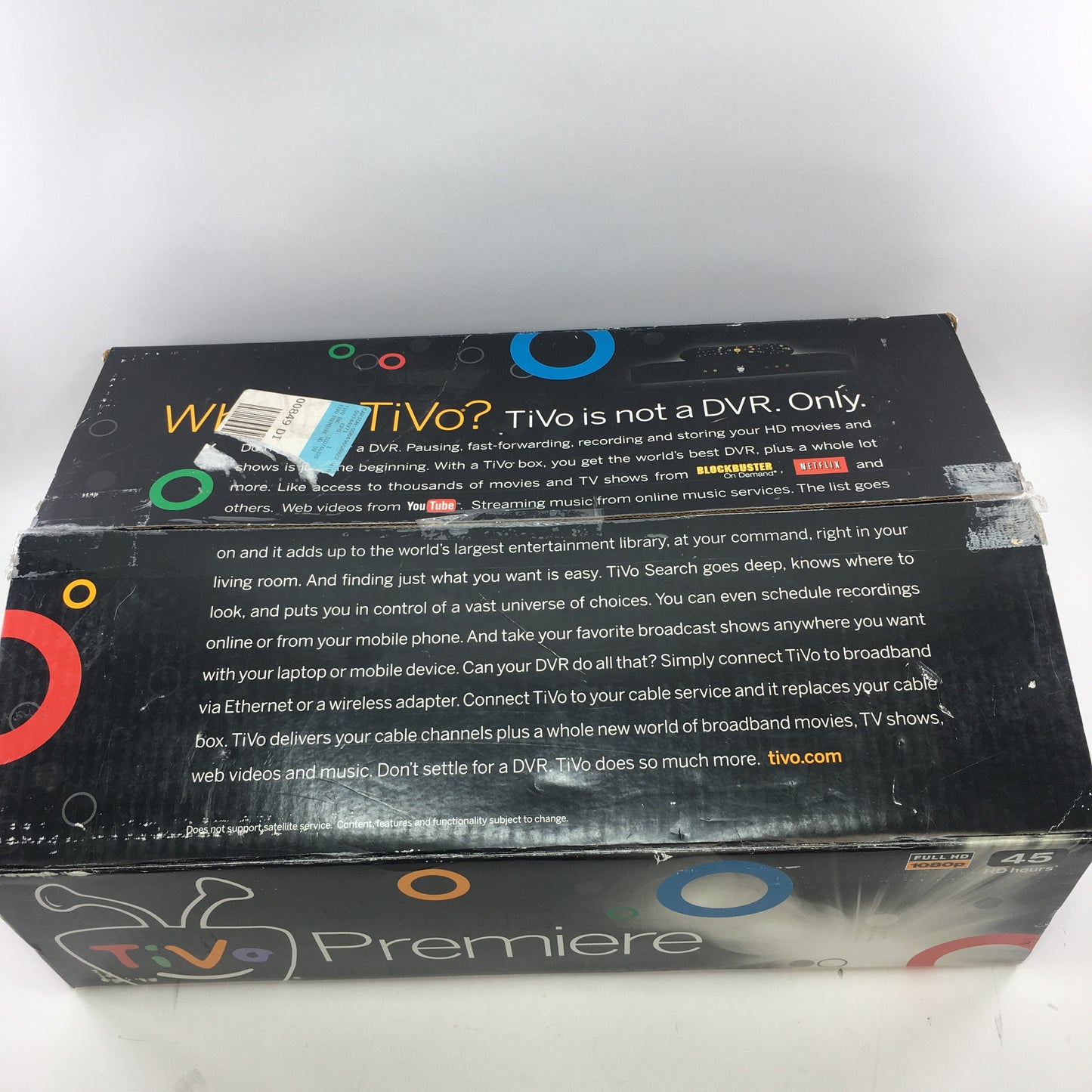 TiVo TCD746320 TV Premiere Digital Video Recorder w/ Extras and Original Box