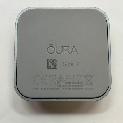 Oura Ring Size 7 Natural Titanium Smart Ring OA12