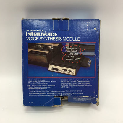 Intellivision Intellivoice Voice Synthesis Module w/ Original Box 