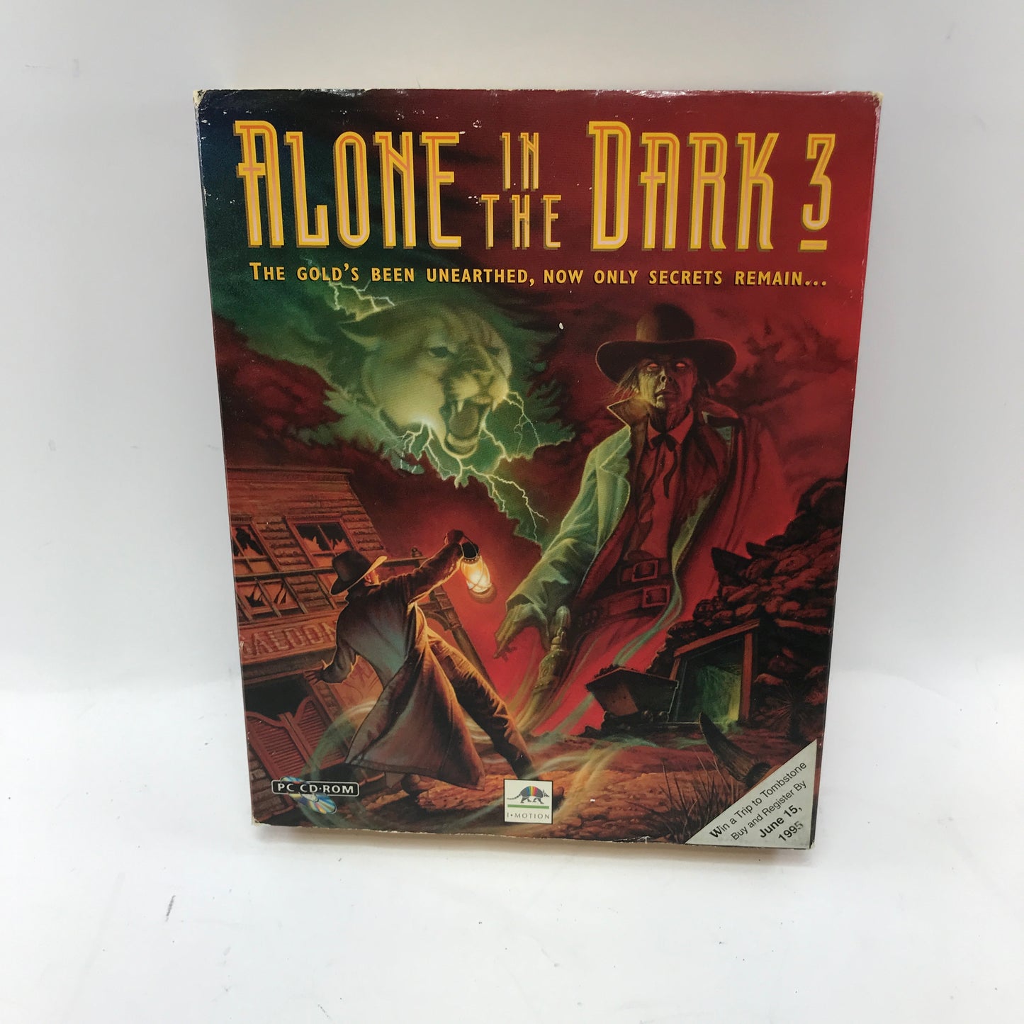 Alone In The Dark 3 (PC, 1993) Complete in Original Big Box, CIB