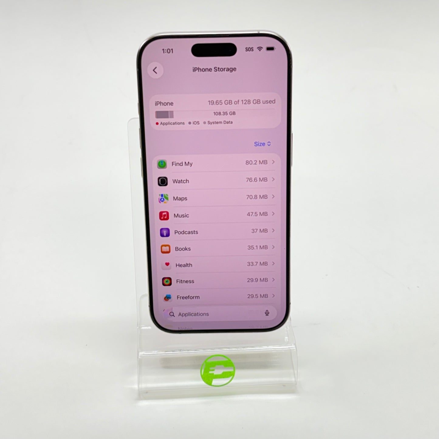 Factory Unlocked Apple iPhone 16 Pro 128GB Natural Titanium MYMD3LL/A