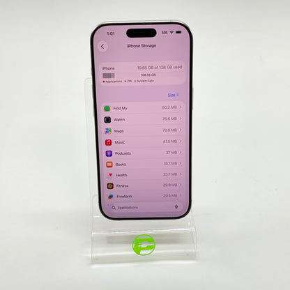 Factory Unlocked Apple iPhone 16 Pro 128GB Natural Titanium MYMD3LL/A