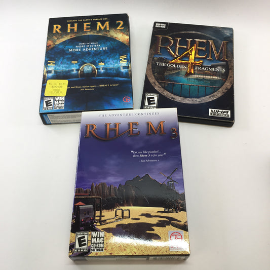 RHEM Bundle PC Game [RHEM 2, RHEM 3 and RHEM 4] w/ Original Boxes