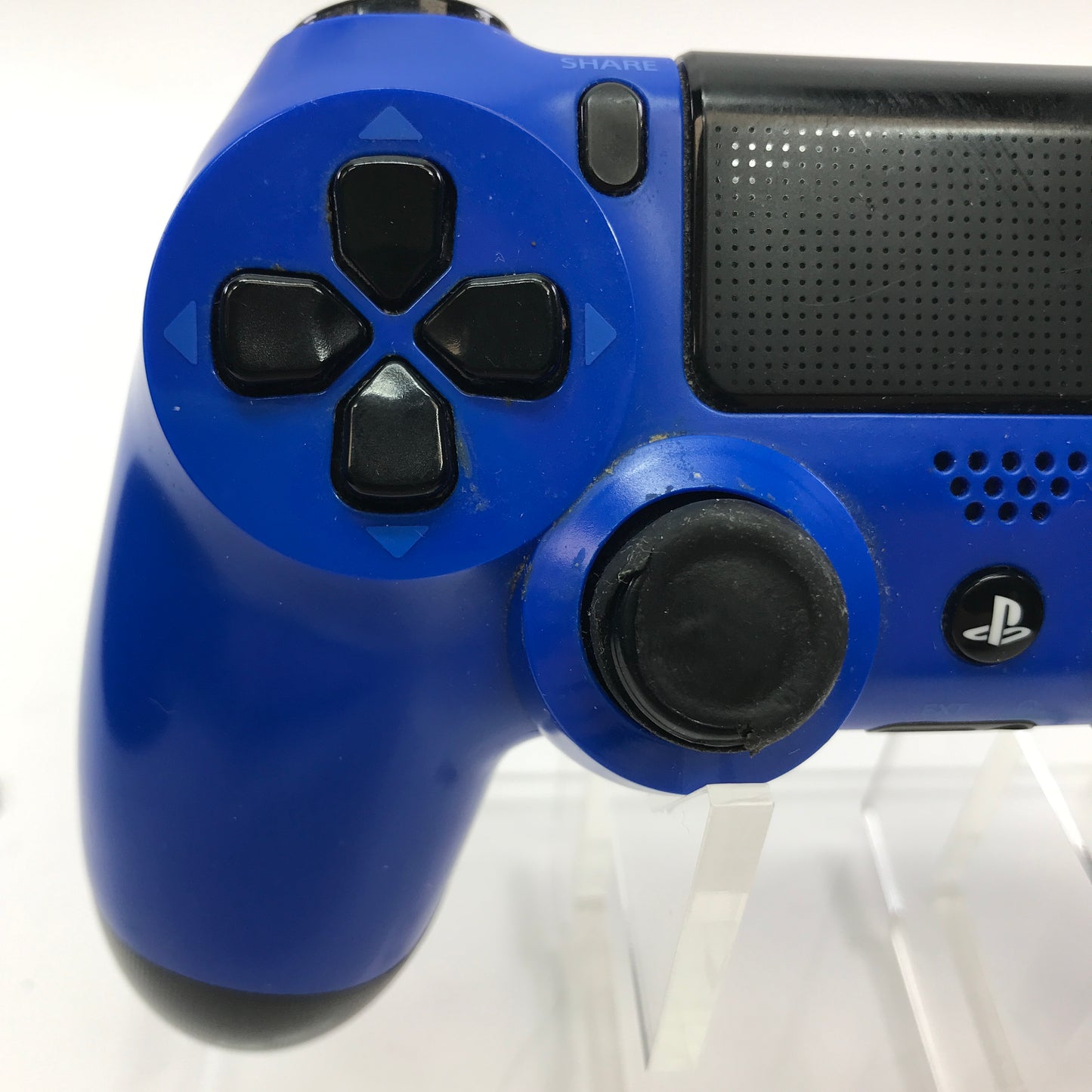 Used Lot of 3 Sony PlayStation 4 PS4 Wireless Controllers [Blue, Red, Black]