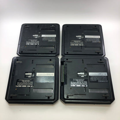 Broken Sega Genesis Model 2 Video Game Console Lot of 4 MK-1631 Parts or Repair