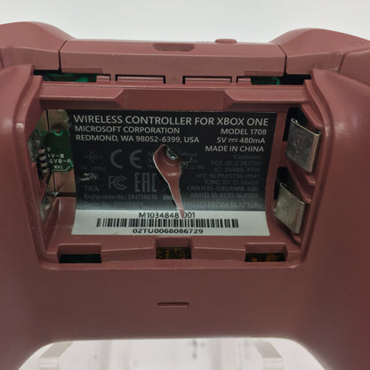 Microsoft Xbox One Wireless Controller Pink pig minecraft 1708 Minecraft Pig