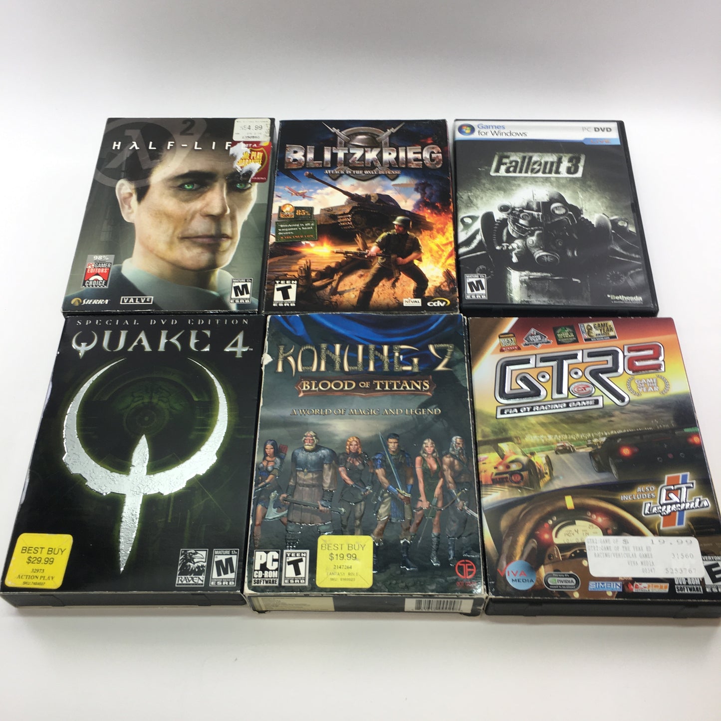 Lot of 33 PC Games [Half Life 2, Fallout 3, Fable and More]