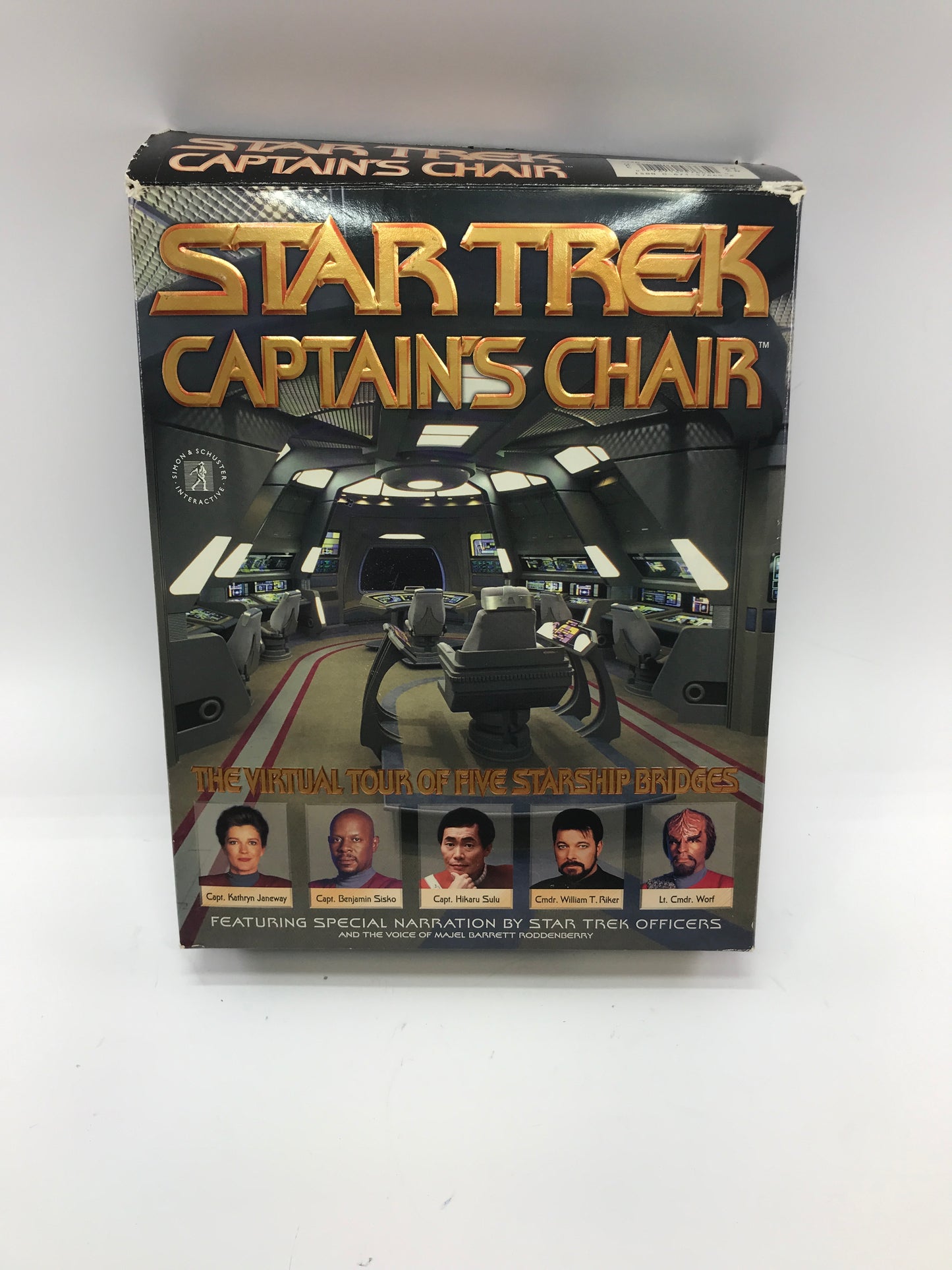 Star Trek Vintage PC Game Lot [Omnipedia, Captians Chair and More]