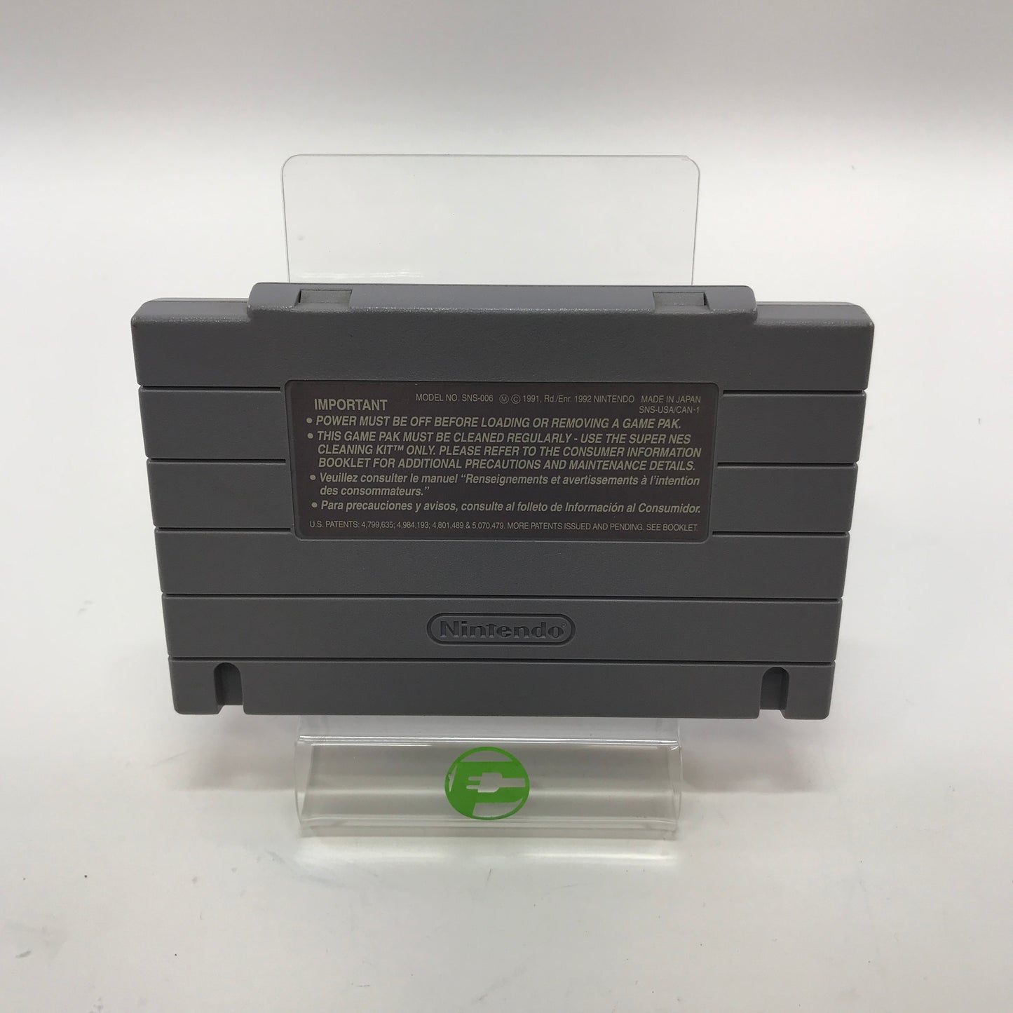 Cliffhanger (Super Nintendo SNES, 1993) Tested Works