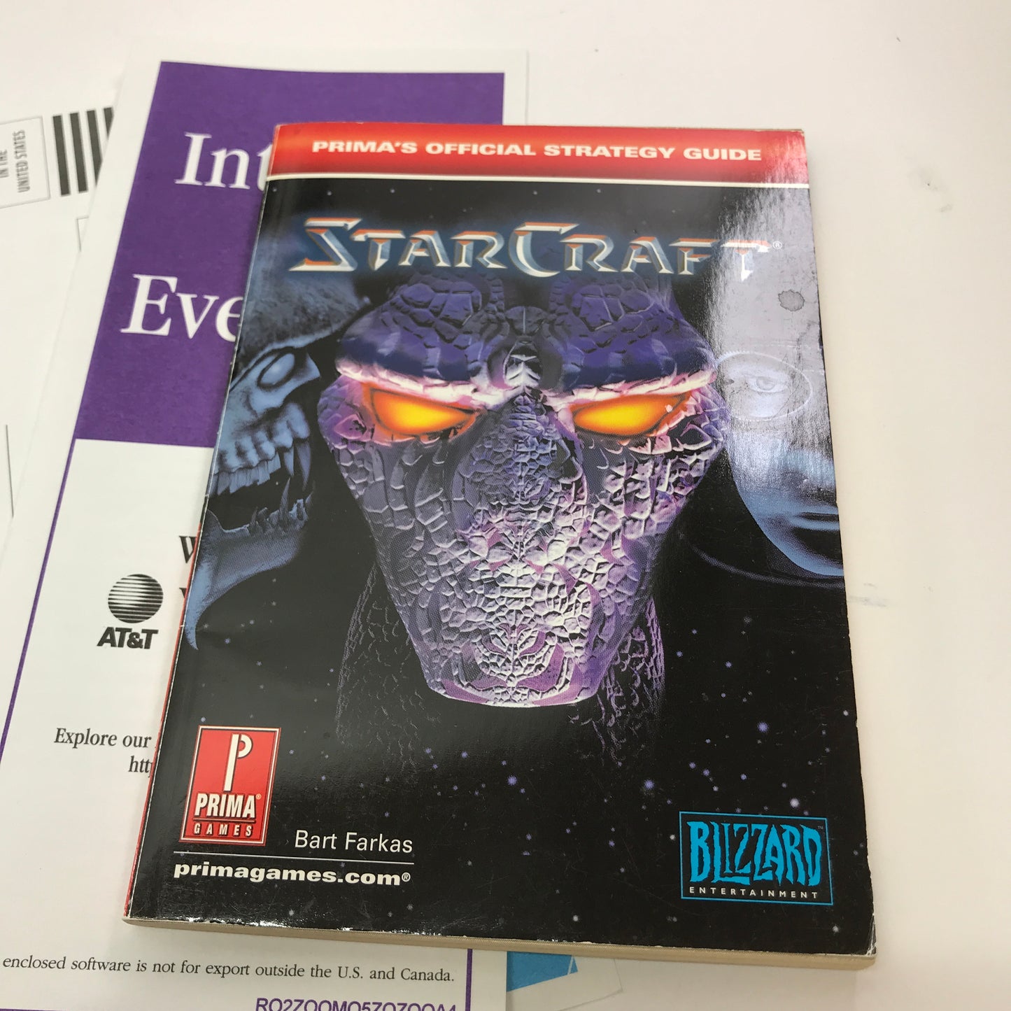 Starcraft (PC, 1998) Complete in Box, CIB, w/ Prima Strategy Guide