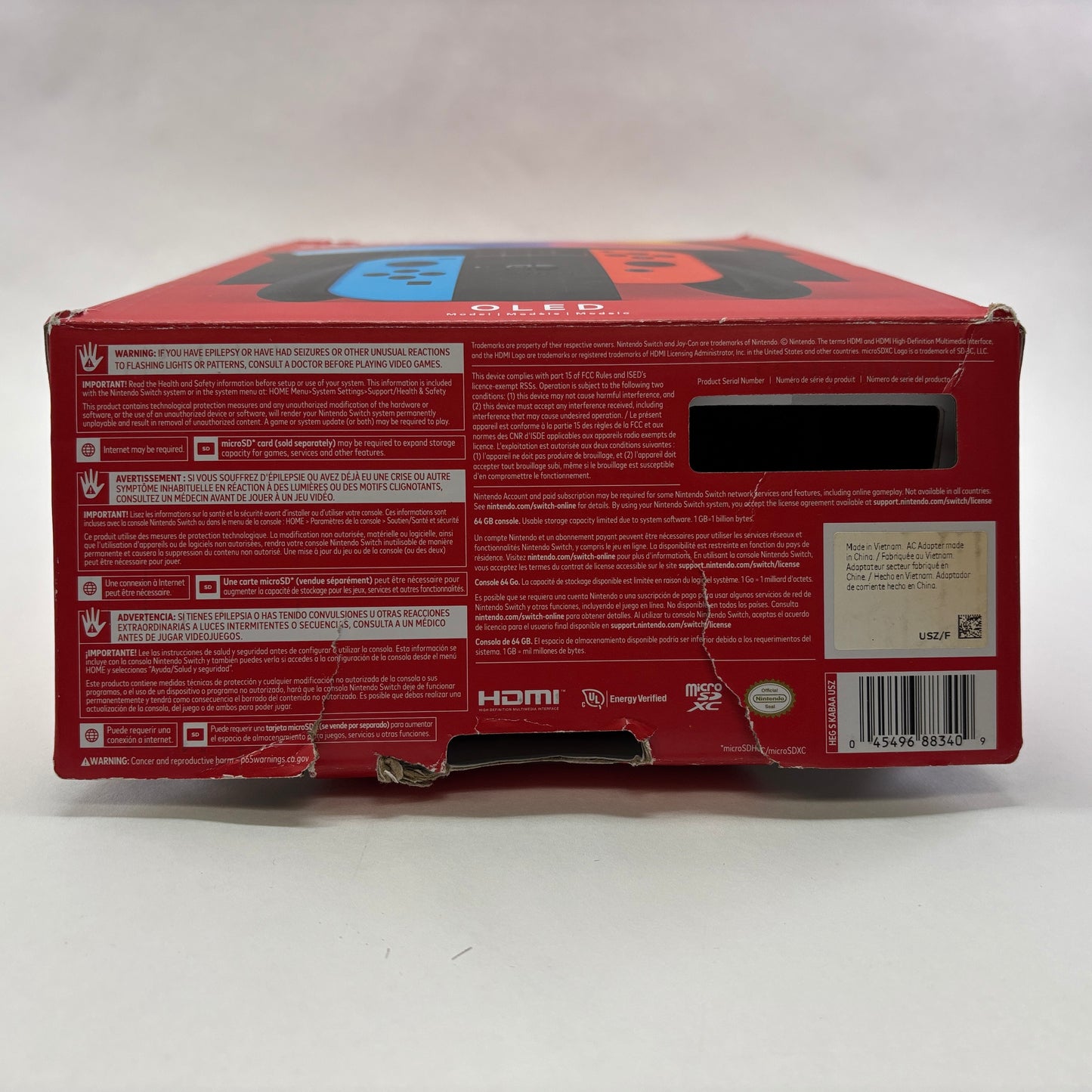 Nintendo Switch OLED Video Game Console HEG-001 Black