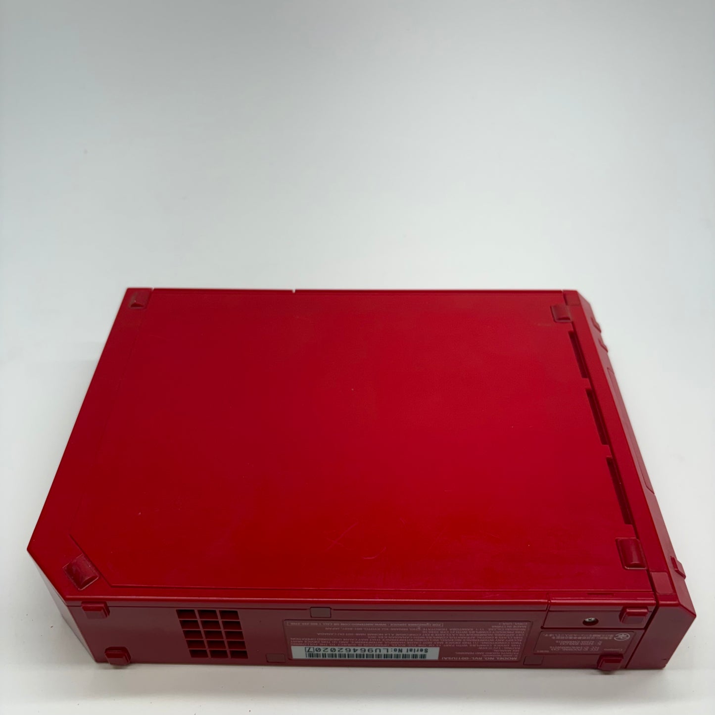 Nintendo Wii Console Gaming System RVL-001 Mario Red Edition
