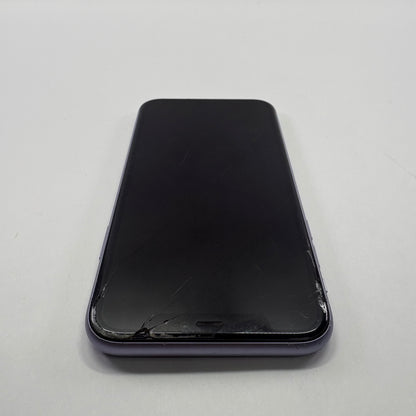 Broken T-Mobile Apple iPhone 11 64GB MWK52LL/A Read Description