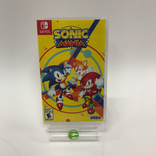 Sonic Mania (Nintendo Switch, 2017) Complete w Insert