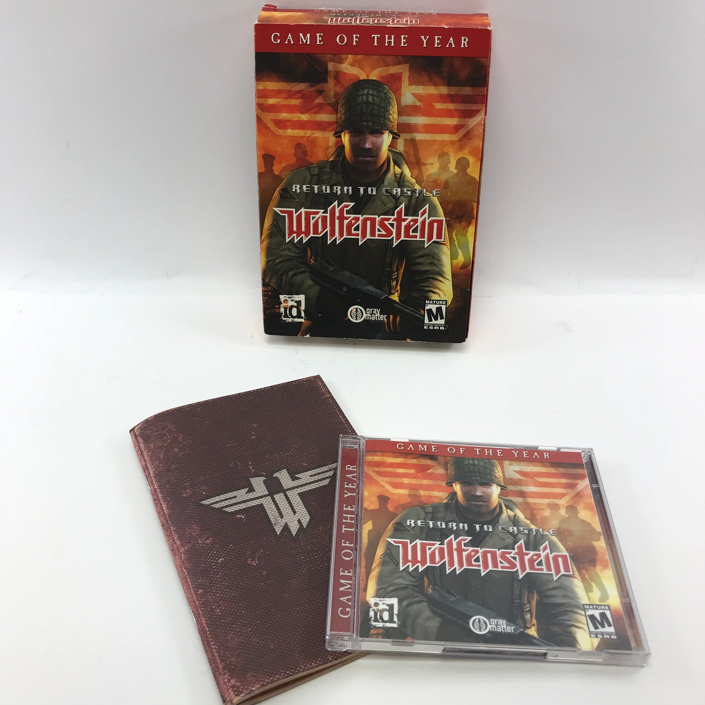 Return to Castle Wolfenstein [Game of the Year] (PC, 2002) CIB