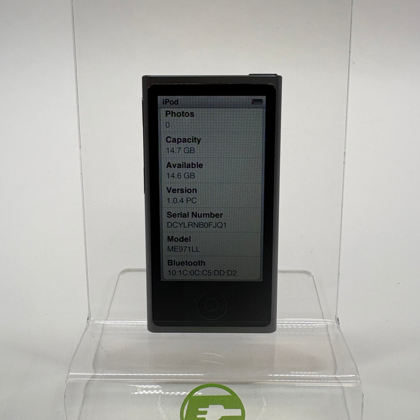 Apple iPod Nano 7th Gen 16GB Graphite A1446
