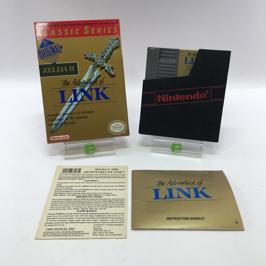 The Adventure of Link Zelda II (Nintendo NES, 1985) Tested Works