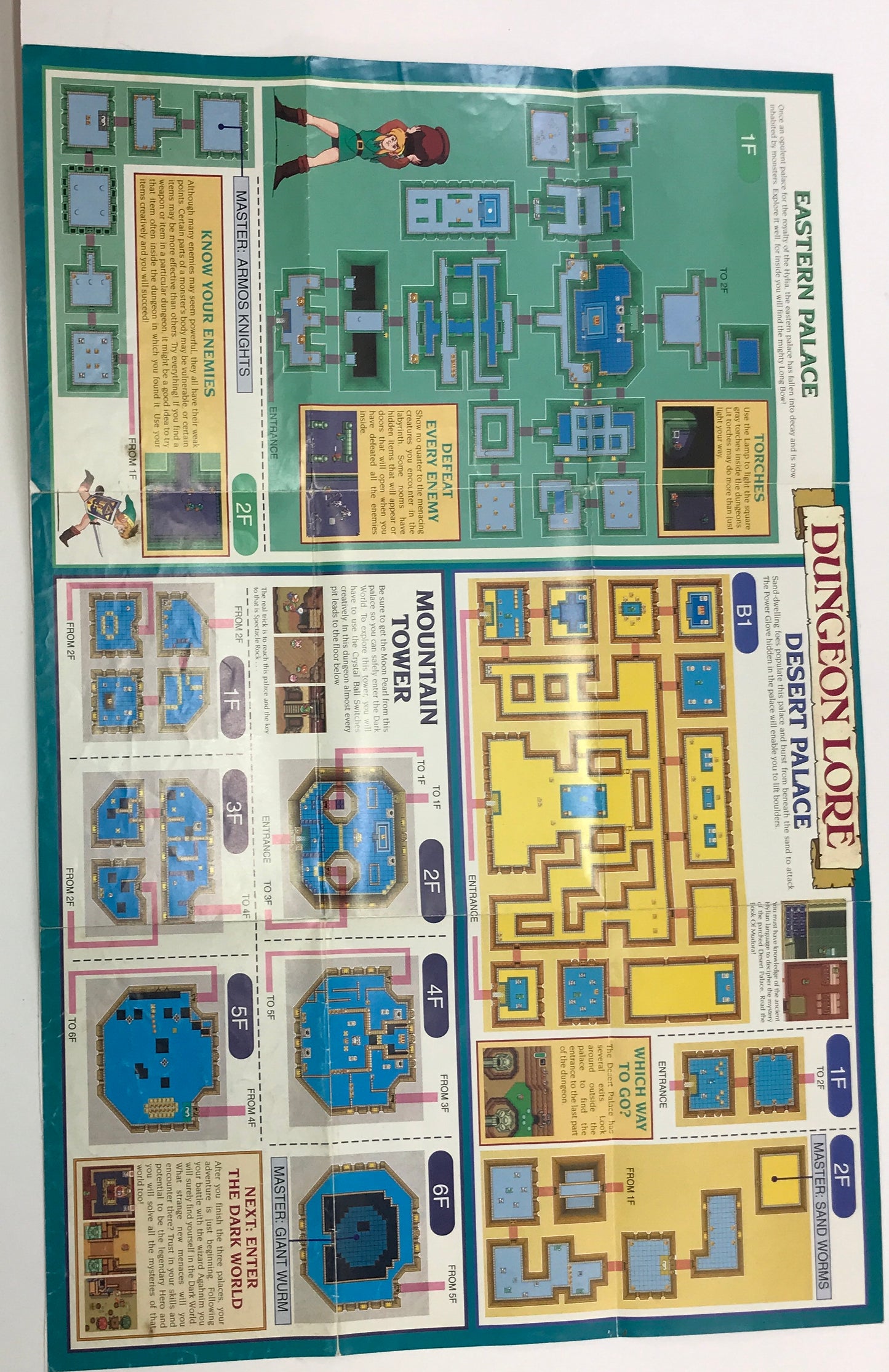 The Legend Of Zelda A Link to the Past (Super Nintendo SNES, 1991) Tested Works