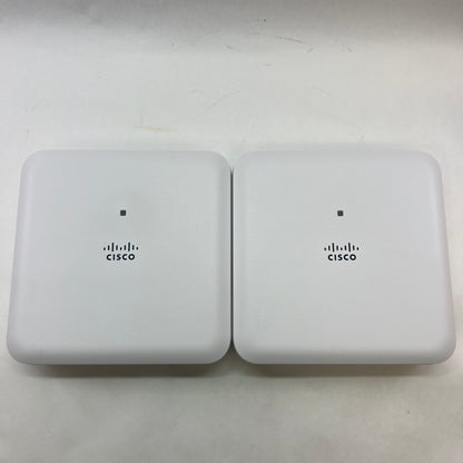 Lot of 2 Cisco Aironet 1830 Wireless Access Point AIR-AP1832I-B-K9
