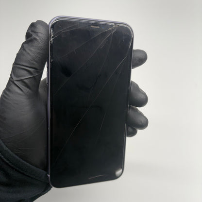 Broken T-Mobile Apple iPhone 11 64GB MWK52LL/A Read Description