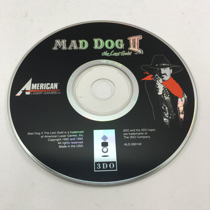 Mad Dog II: The Lost Gold (Panasonic 3DO, 1993) Disc Only