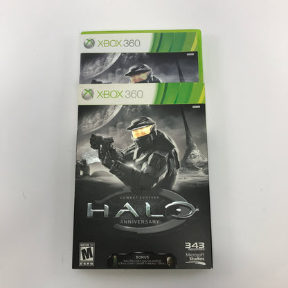 Halo: Combat Evolved Anniversary (Xbox 360, 2011) CIB With Sleeve, Tested