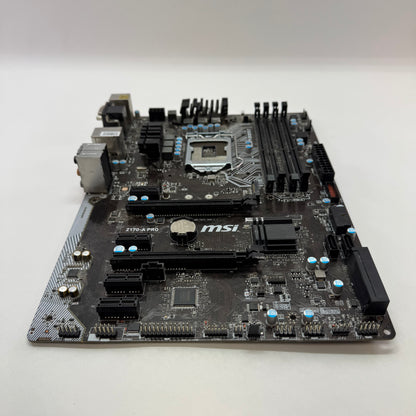 MSi Z170-A pro LGA 1151 ATX Intel DDR4 Motherboard