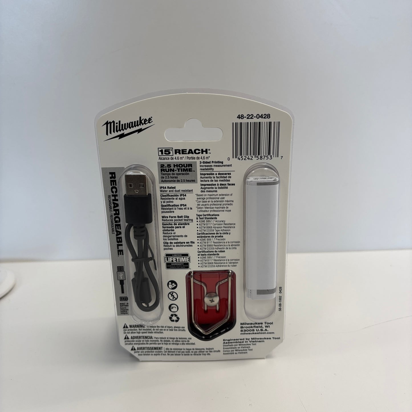 New Milwaukee 48-22-0428 25 Foot